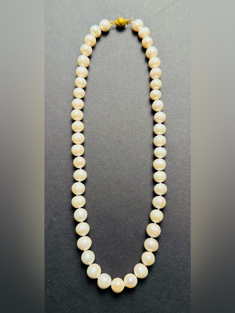 Freshwater pearl necklace